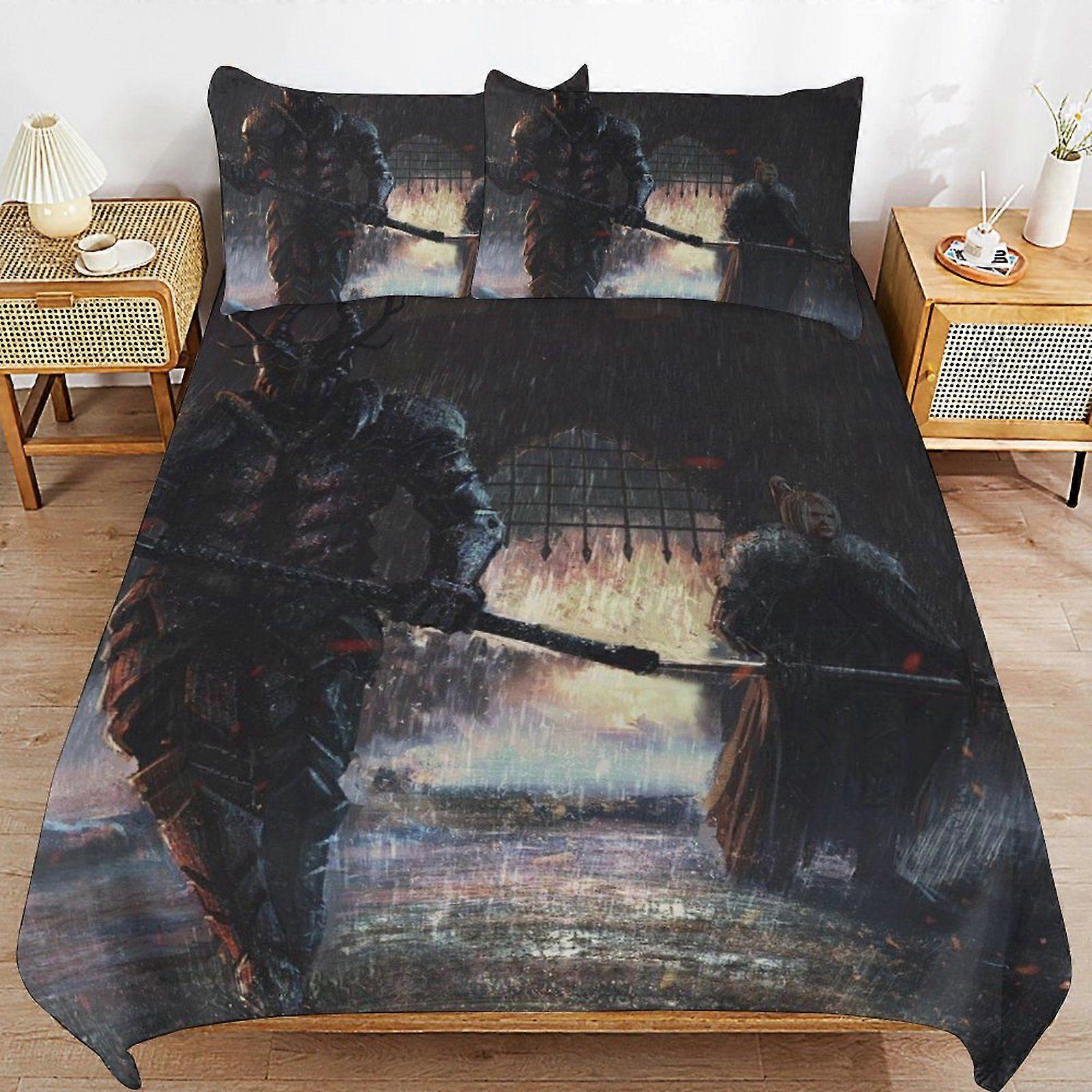 u169 Game of Thrones Durable Fabric Sleep System Smooth Texture Cozy Comfort Duvet Cover Sets for All Seasons n169