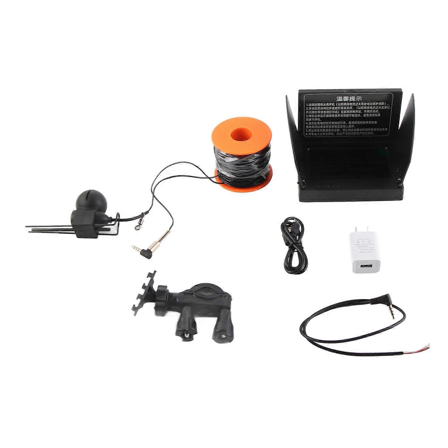 4.3in High Definition Fish Finder Video Portable Underwater Fishing Camera IP67 Waterproof for Ice L