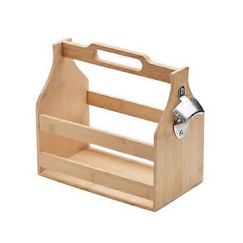 MidOcean Bamboo 6 Bottles Cabas Beer Caddy