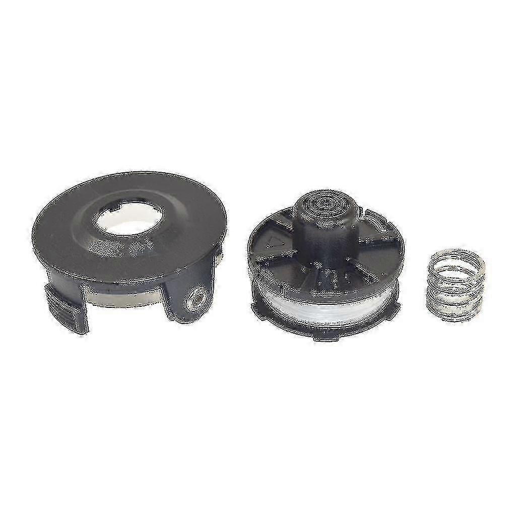 Spool and cap replacement set for Makita grass trimmer with spring