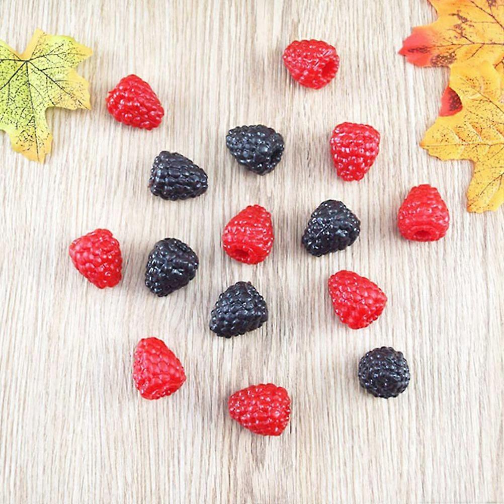 Artificial Raspberry Fake Raspberry Prop for Decor 20Pcs Kitchen Decoration