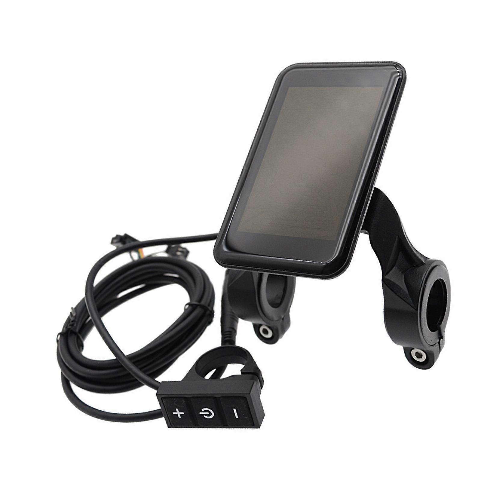 Hard Wearing ABS Substance LCD Observe With Precise Display Consistent Multiple Handlebars Measurements Including 22.2mm Conversion Hoop Multicolor