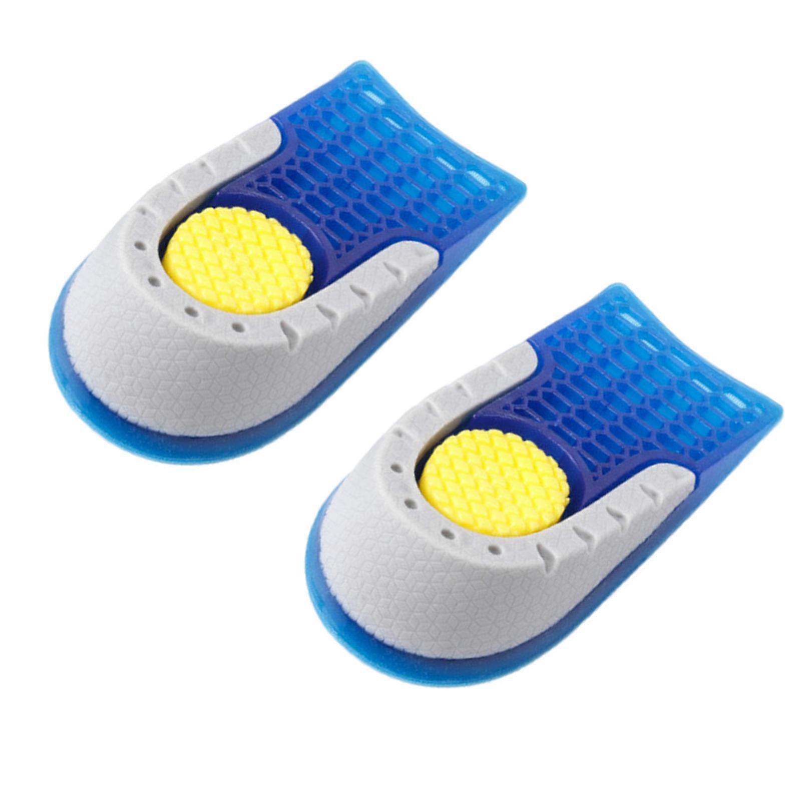 Stable PU Heightening Pad for Foot Orthotic and Invisible Height in Footwear Multicolor