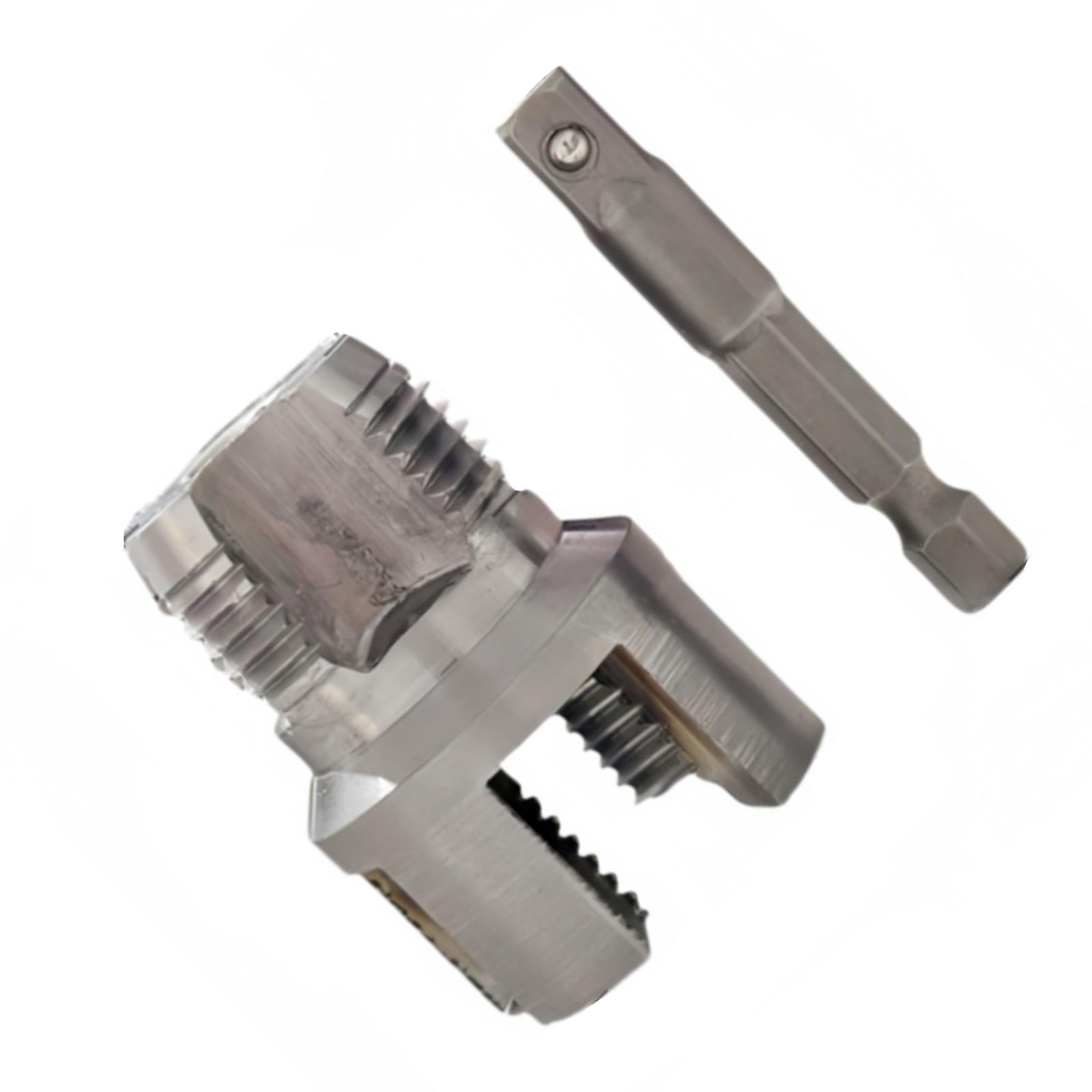 Industrial Pipe Threader Pipe Threading Tool For Plastic Water Systems With Double Size Option And Drill Compatibility Multicolor