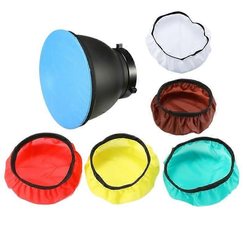 Camera Flash Diffuser 55° Soft Cloth Cover 18cm for Photography Lighting