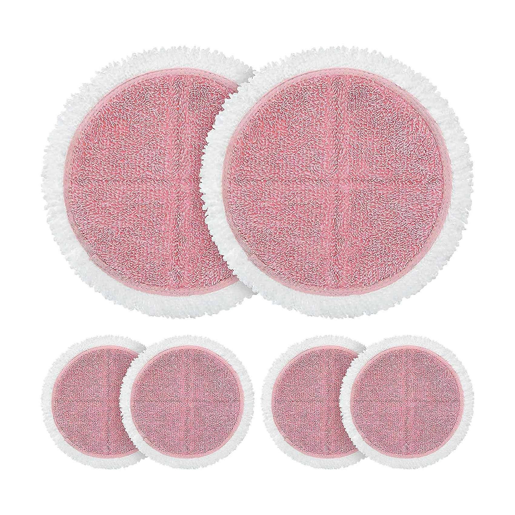 6 Pcs Replacement Cleaning Pads Spin Electric Mop Pads