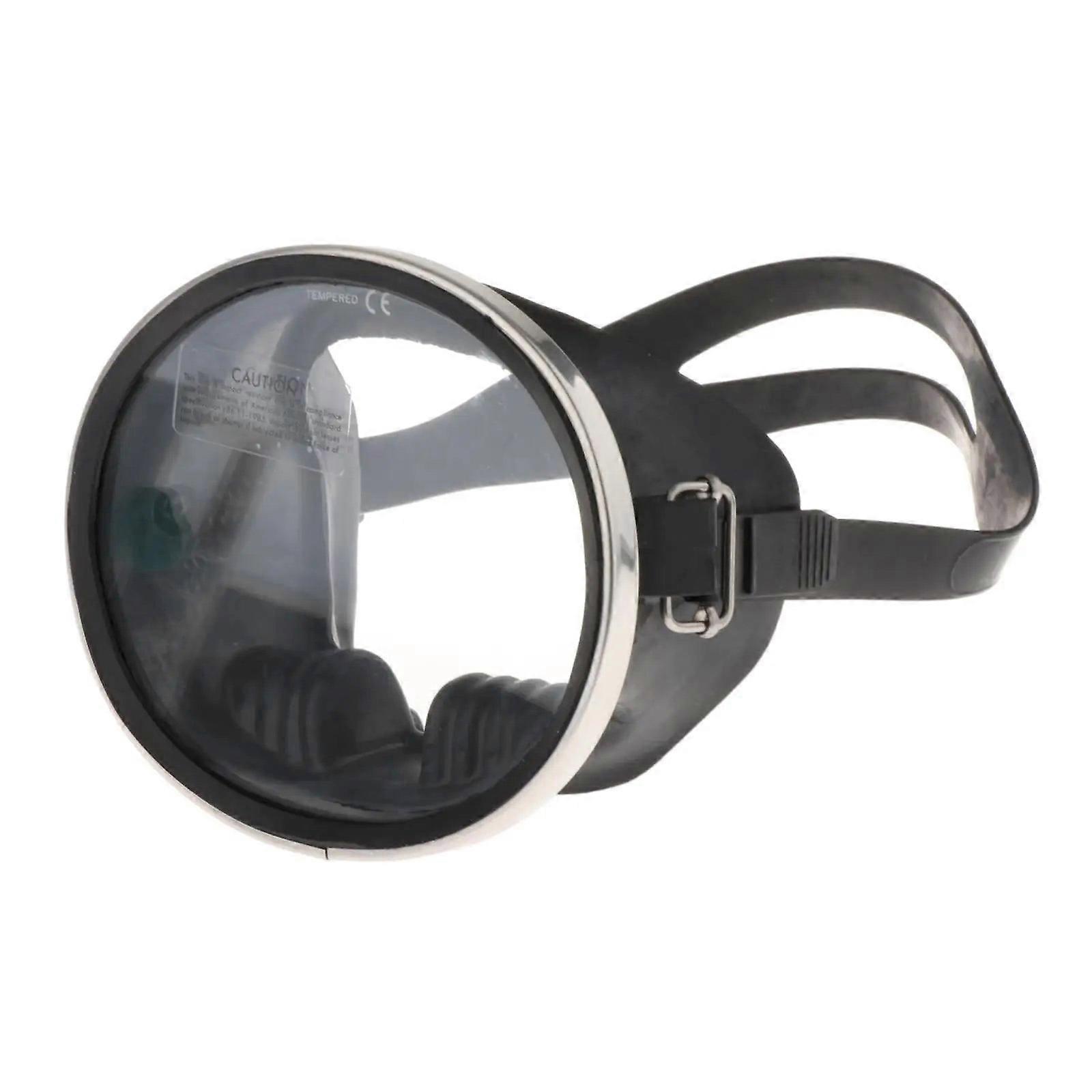 Ovals Shape Clear Panoramic Goggle Leakproof Clear Widely View Tempered Glass Snorkeling Mask Diving Equipment Enduring Multicolor