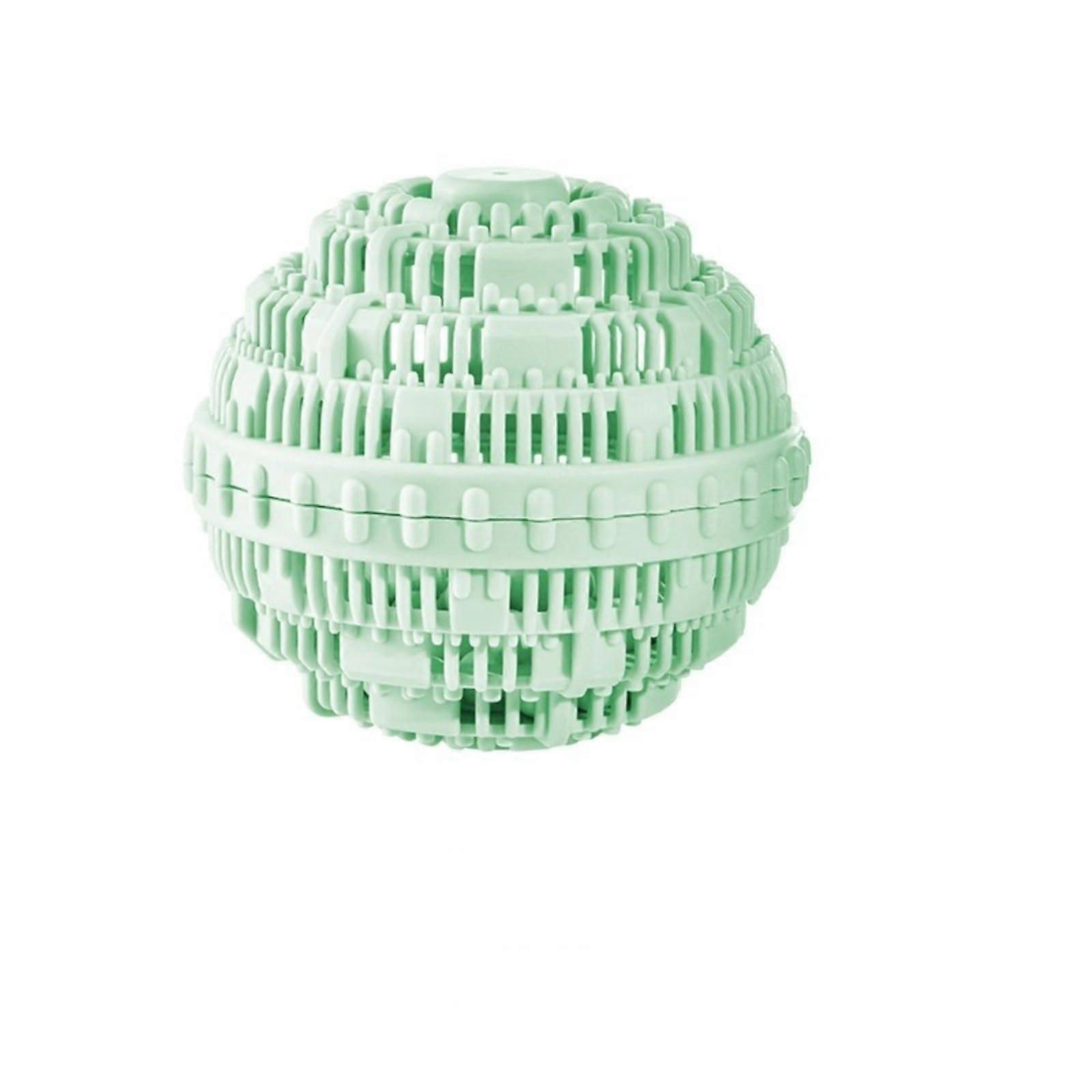 Washing Machine Laundry Balls for Stain Removal and Tangle Prevention, Mint Green