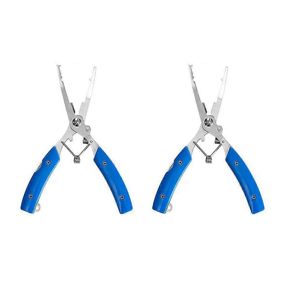 2pcs Multifunctional Road Pliers Multifunctional Fish Control Device Pliers Fish Catching Pliers Control Fish.