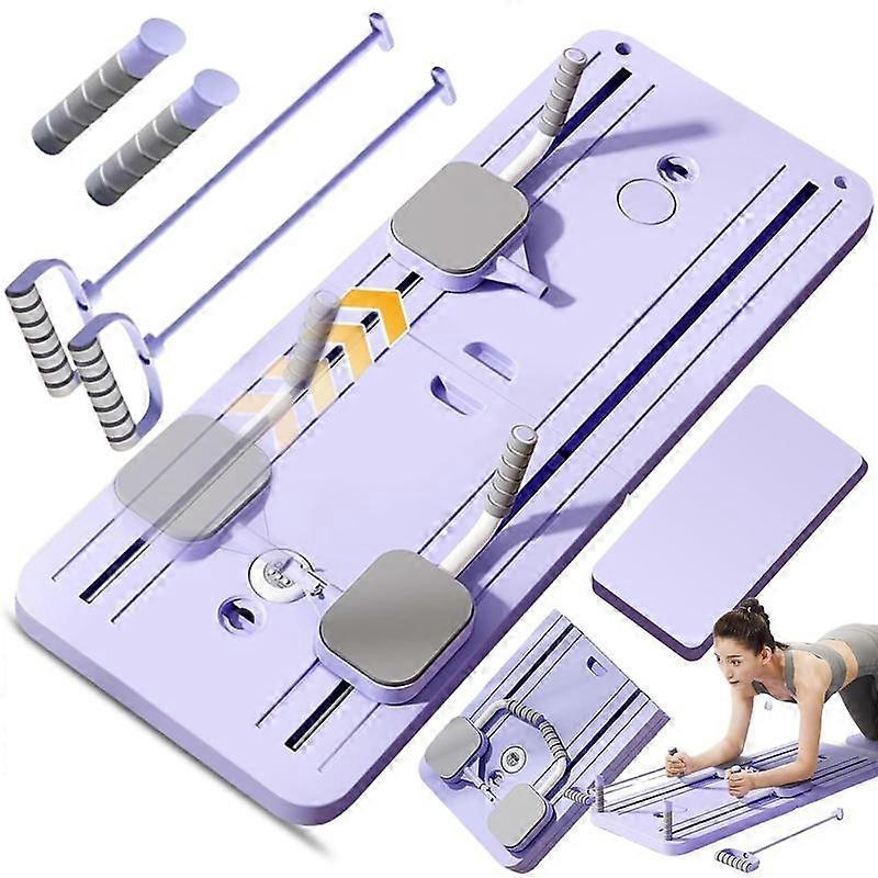 【お得】GOD HAND ピラティスボード - 2025 ピラティスリフォーマーセット 多目的折りたたみ式ピラティスリフォーマーボード 家庭用 6 in 1 ピラティススライディングボード