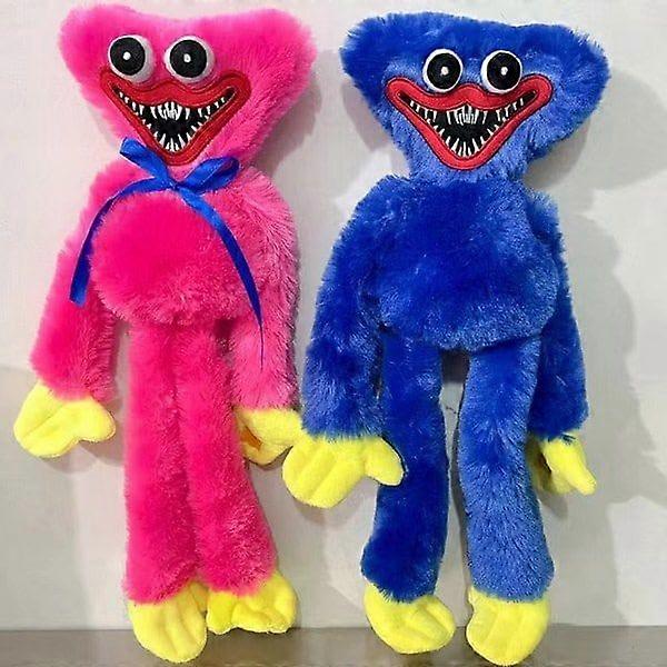 Poppy Playtime Huggy Wuggy Soft Toy - 40 cm Blue
