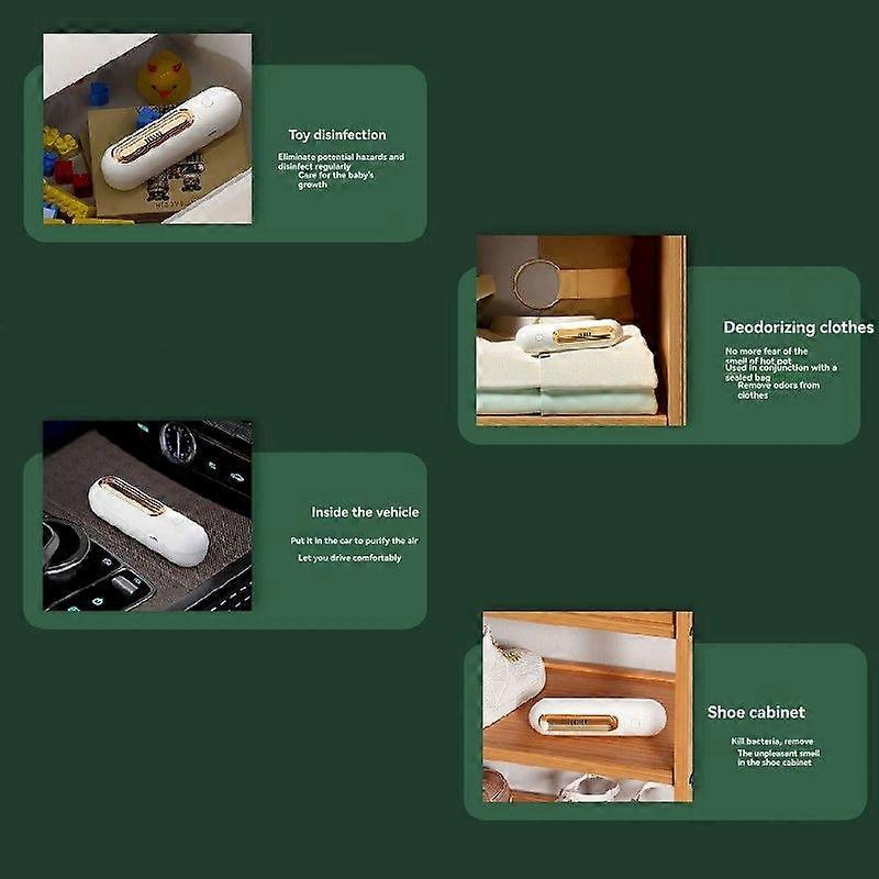 Refrigerator Deodorizer USB Charging Air Purifier Household Deodorizing Fresh-Keeping Deodorizer