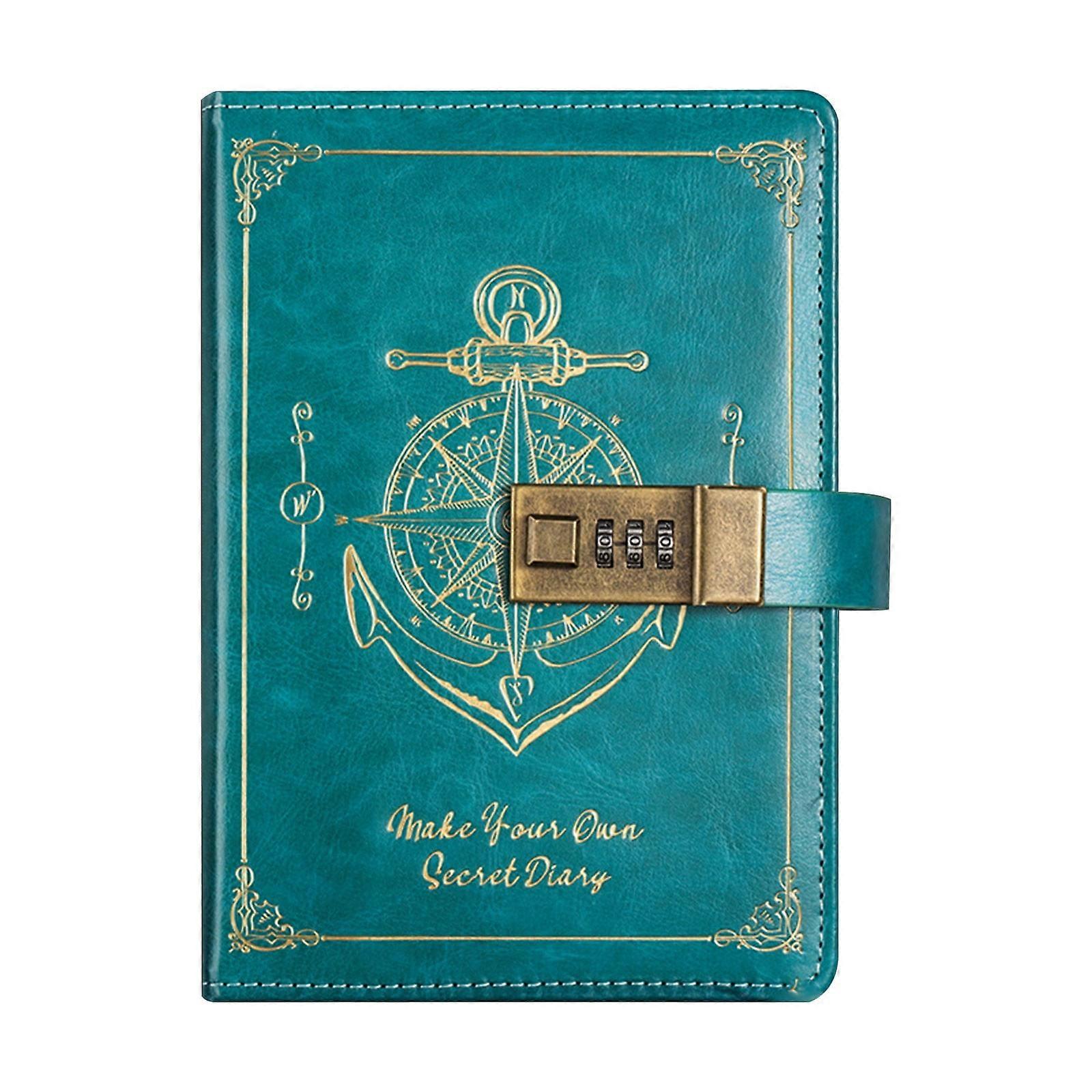 Zeceouar Savings Clearance! Password Notebook With Lock B6 Leather Notebook Student High Appearance Diary Notebook Notes