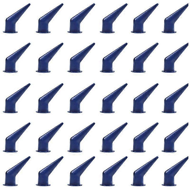 50 Pieces 45° Angle Nozzle for Bulk Caulk, Cones Caulking Applicator
