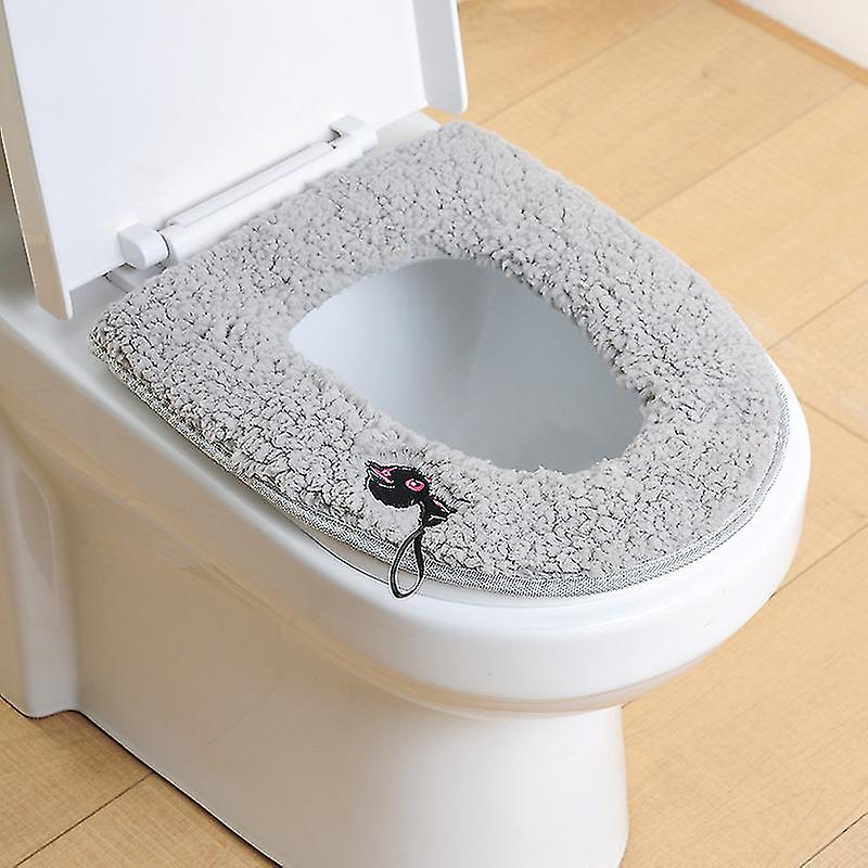 Téli meleg fedél a WC-ülőkéhez