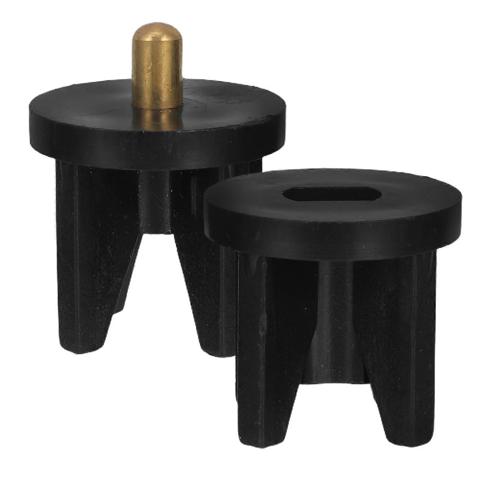 Roller Shade End Cap Plastic Parts for Enhanced Sun Protection 2Pcs