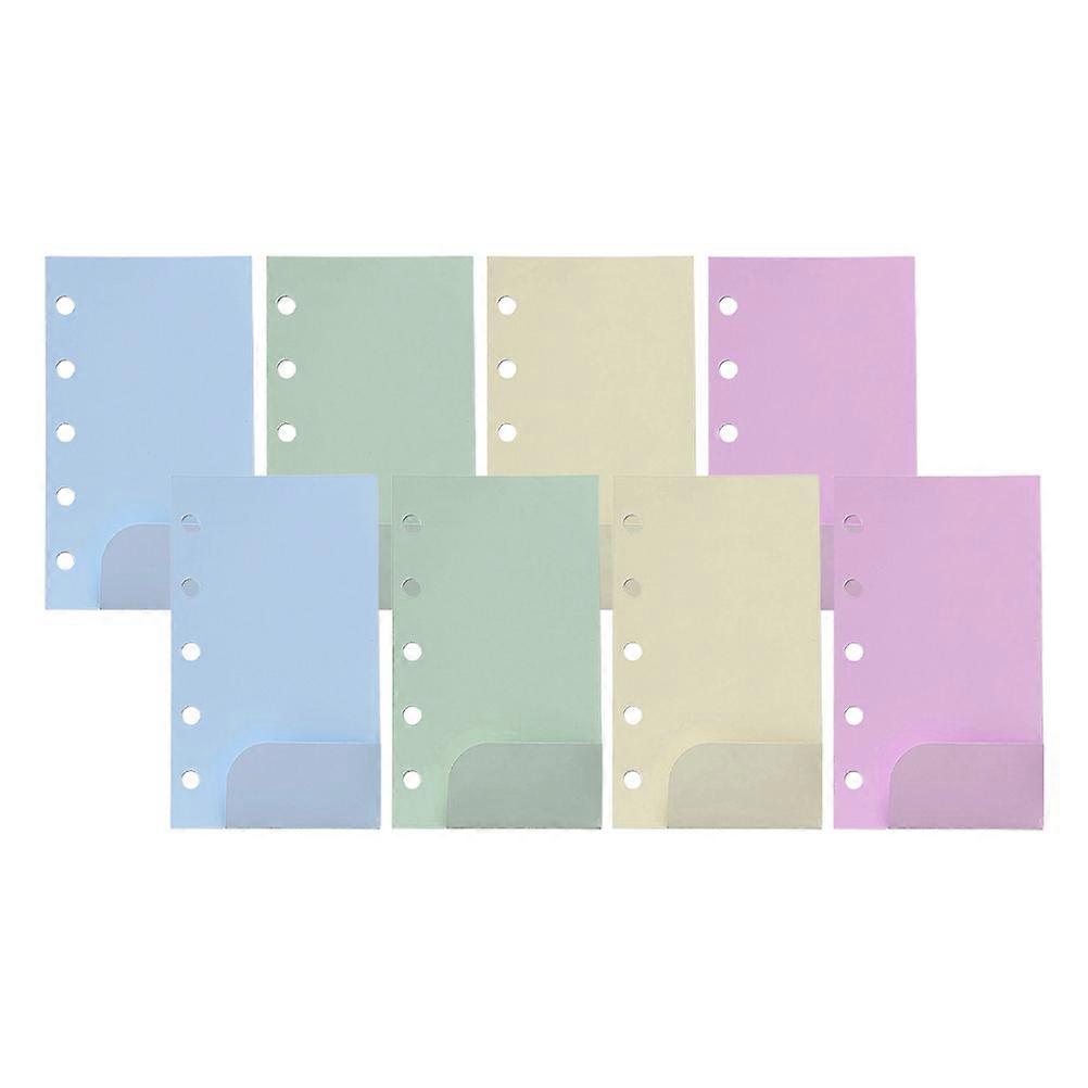Assorted Color Scrapbook Binder Pockets Insert for Budget Use 2 Bags