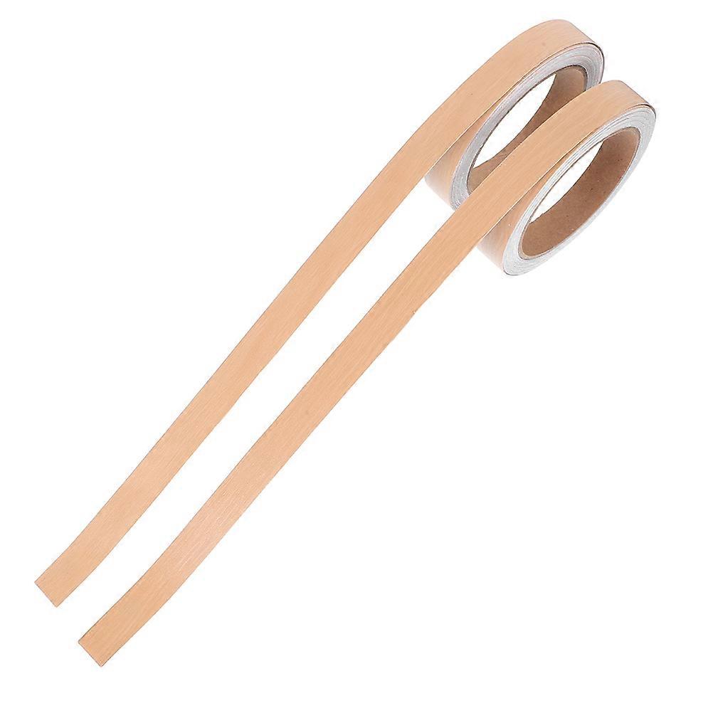 Furniture Edging Tape Natural Moisture Resistant Interior Decorators 2Rolls