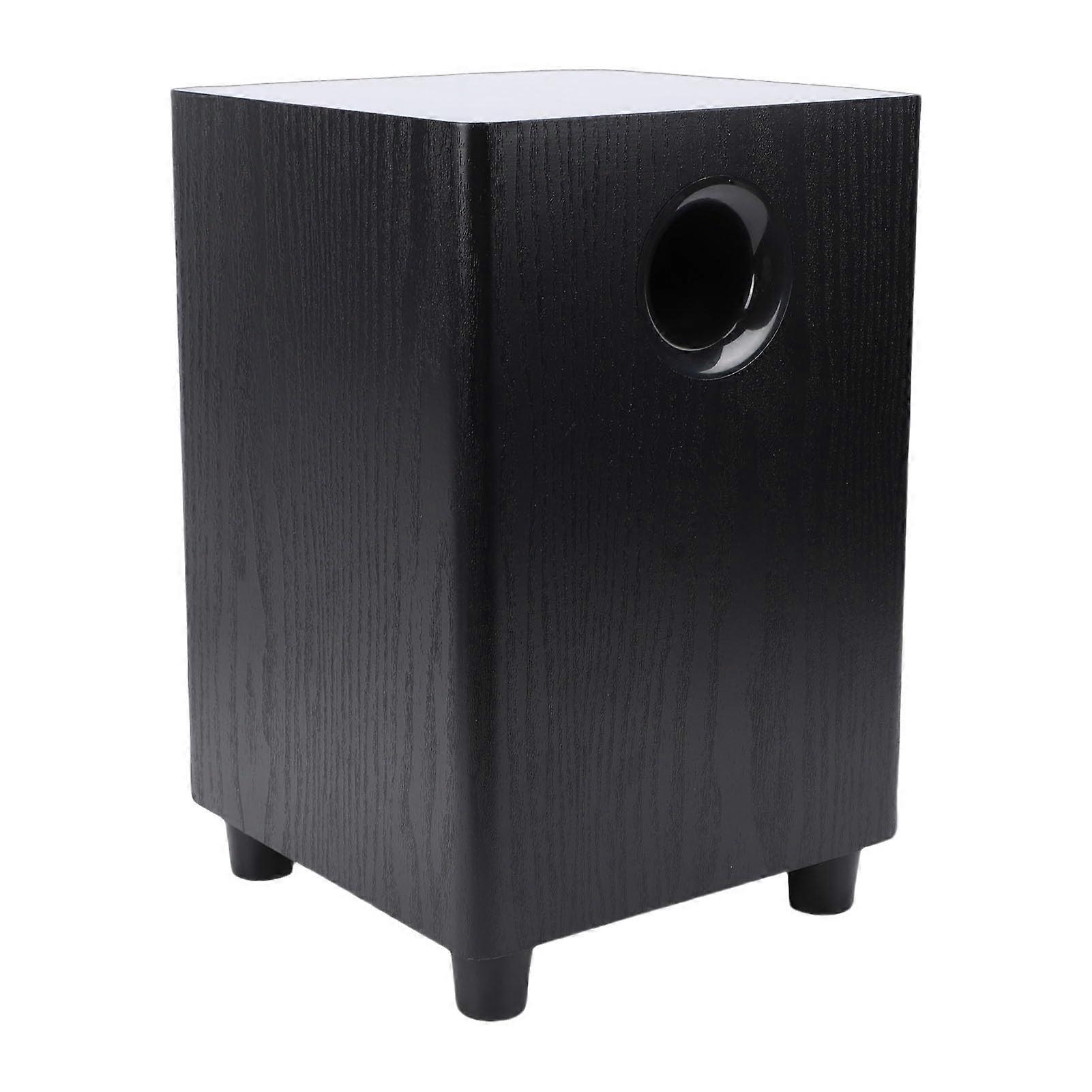 100W 6.5 Inch Powered Subwoofer with Deep Powerful Bass, Plug and Play Home Theater Speaker