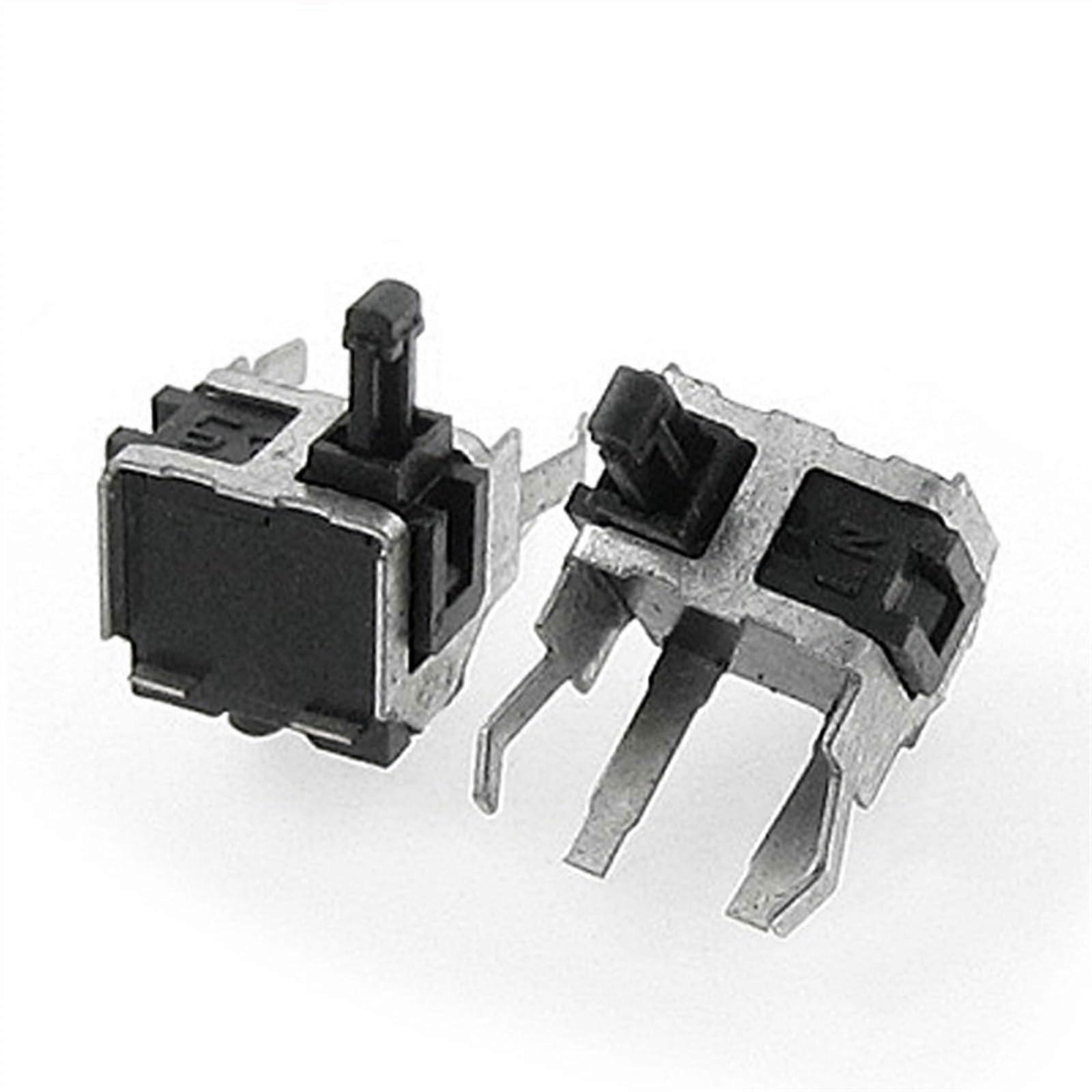 5 Pcs Right Angle SPST Momentary Detector Switch Black PCB Mount Quick Response
