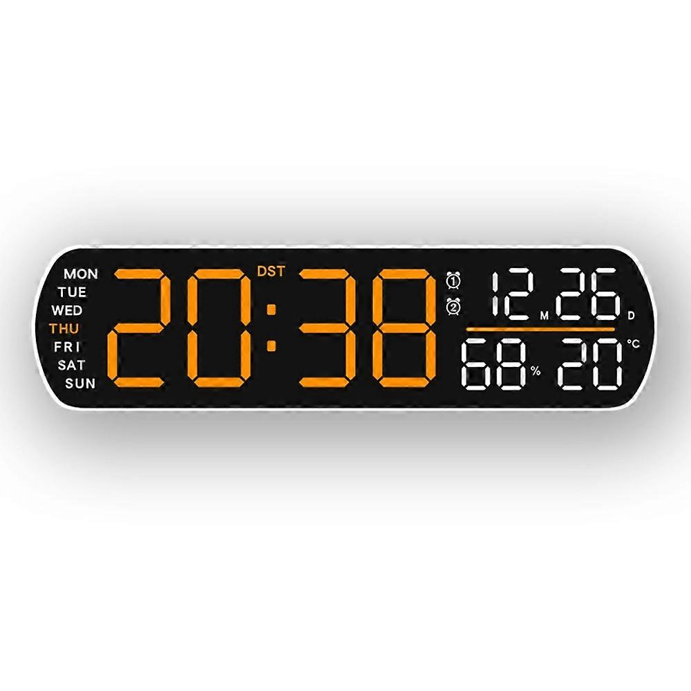 5512 LED Digital Alarm Clock Multi Function Time Temperature Date Display Electronic Clock