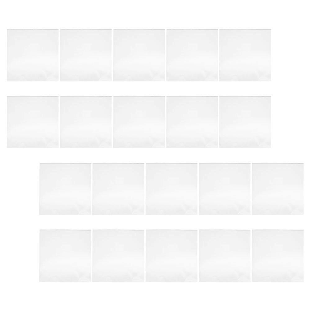 20pcs Vinyl Record Outer Sleeves Self Adhesive Vinyl Record Protector Album Record Outer Protector