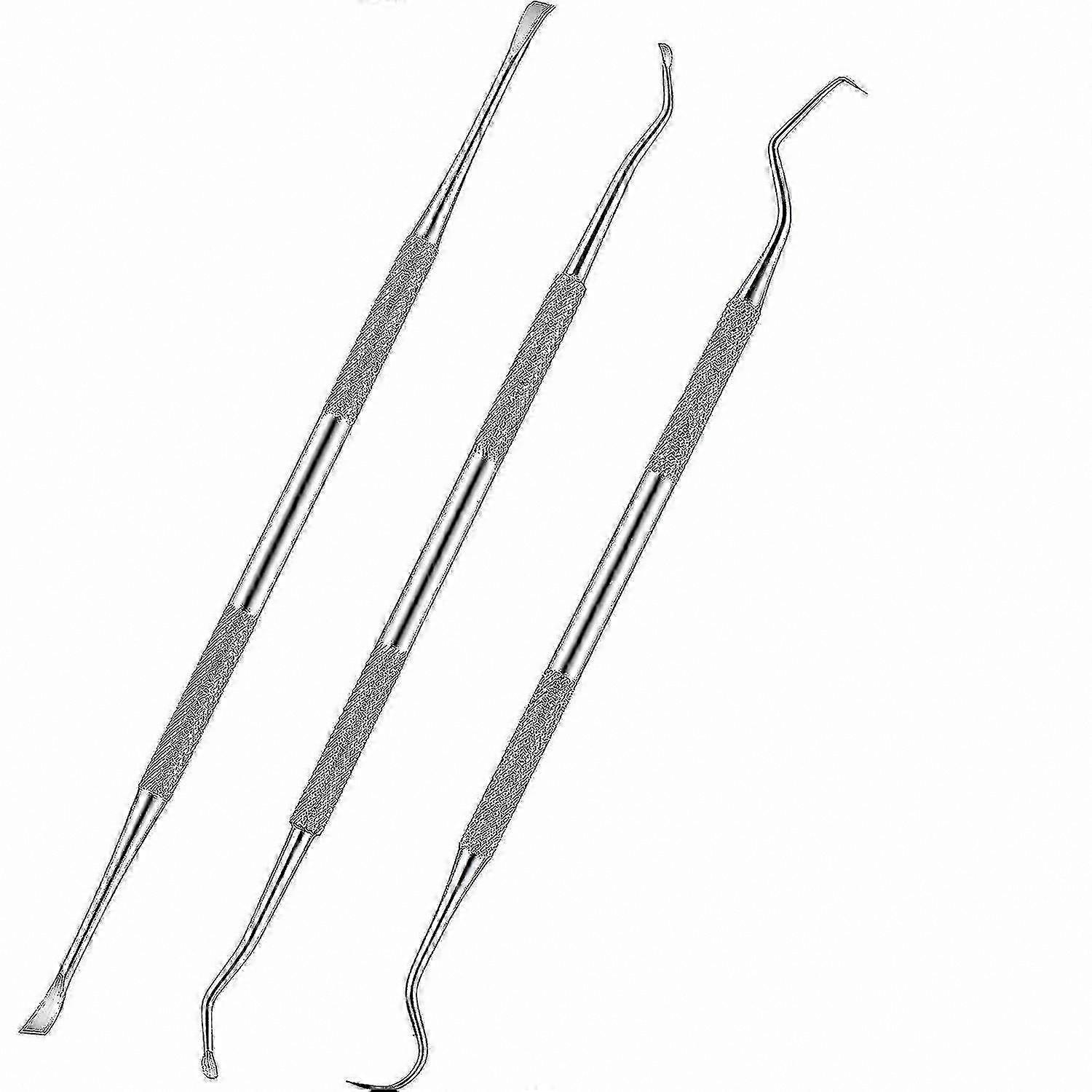 3-Pack Stainless Steel Dental Scraper for Pets