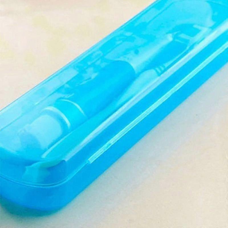 Portable Travel Camping Toothbrush Toothpaste Storage Box Protective Cover Case