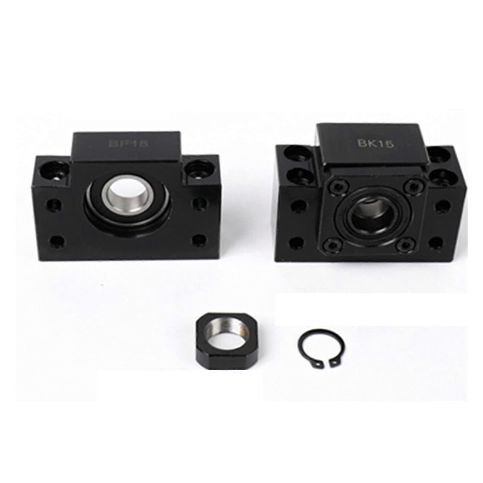 BF35 Ball Screw Support Bracket with Linear Bearing Block, Precision Alignment CNC End Support