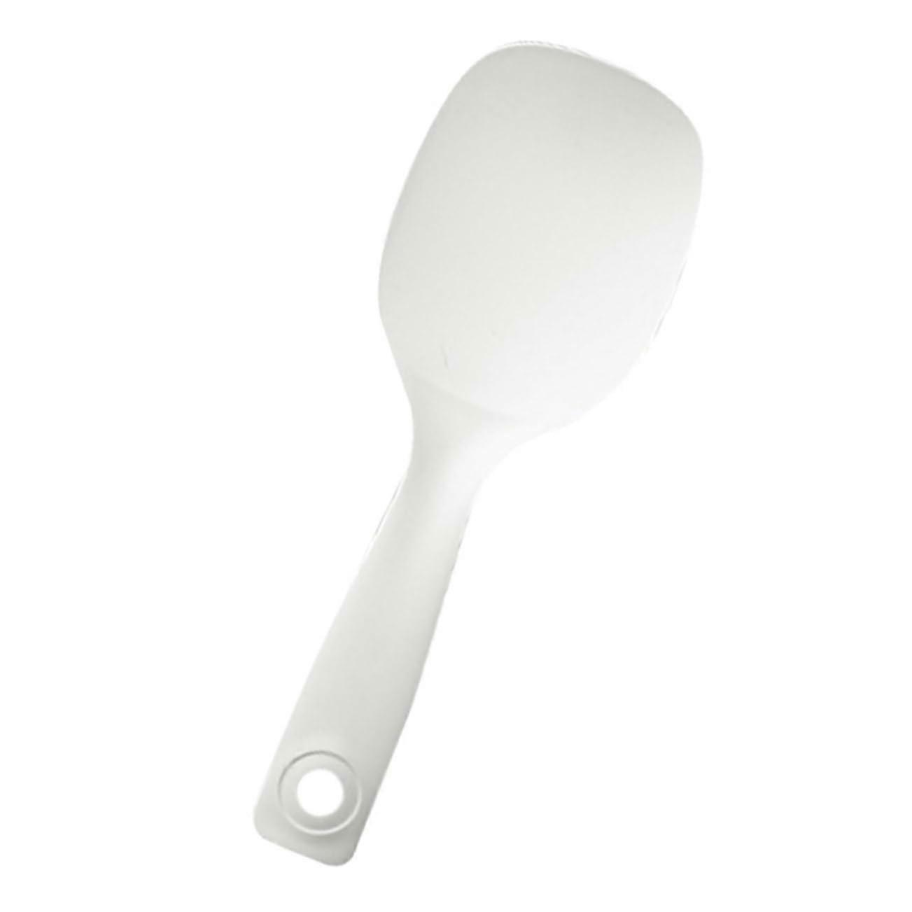 NonStick Rice Spoon with Ergonomic Grip, Easy Clean Slotted Rice Paddle for Kitchen Cooking