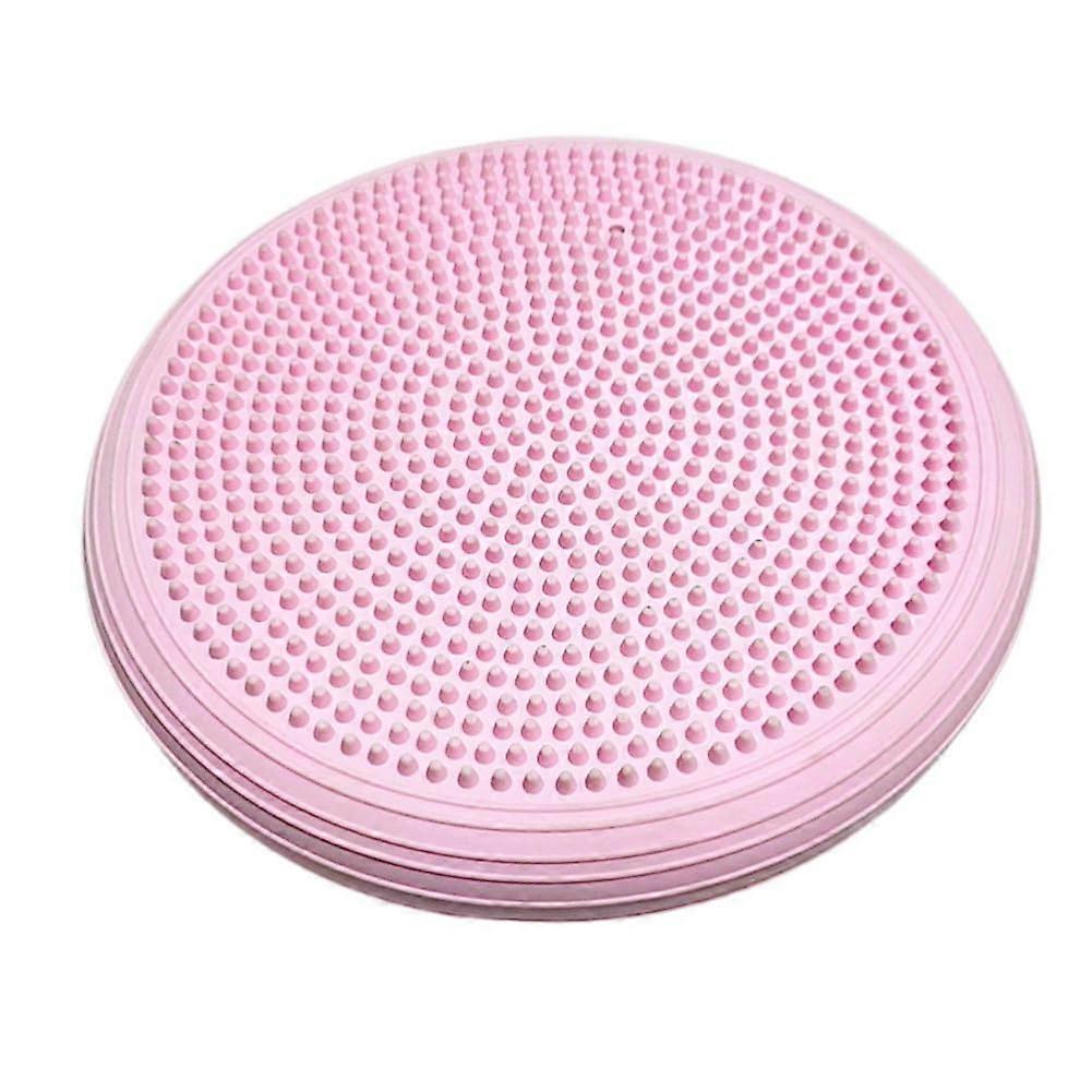 Pink Balance Cushion for Sitting Posture and Spine Support, Stability Disc for Core Strength