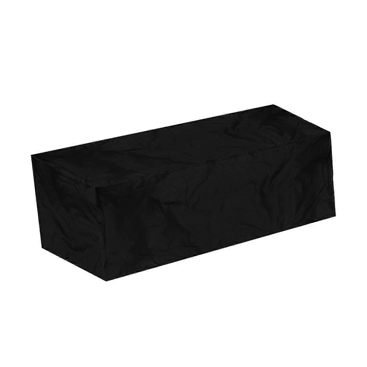 Waterproof Deck Box Cover UV Resistant Outdoor Storage Protector for Rain and Sun