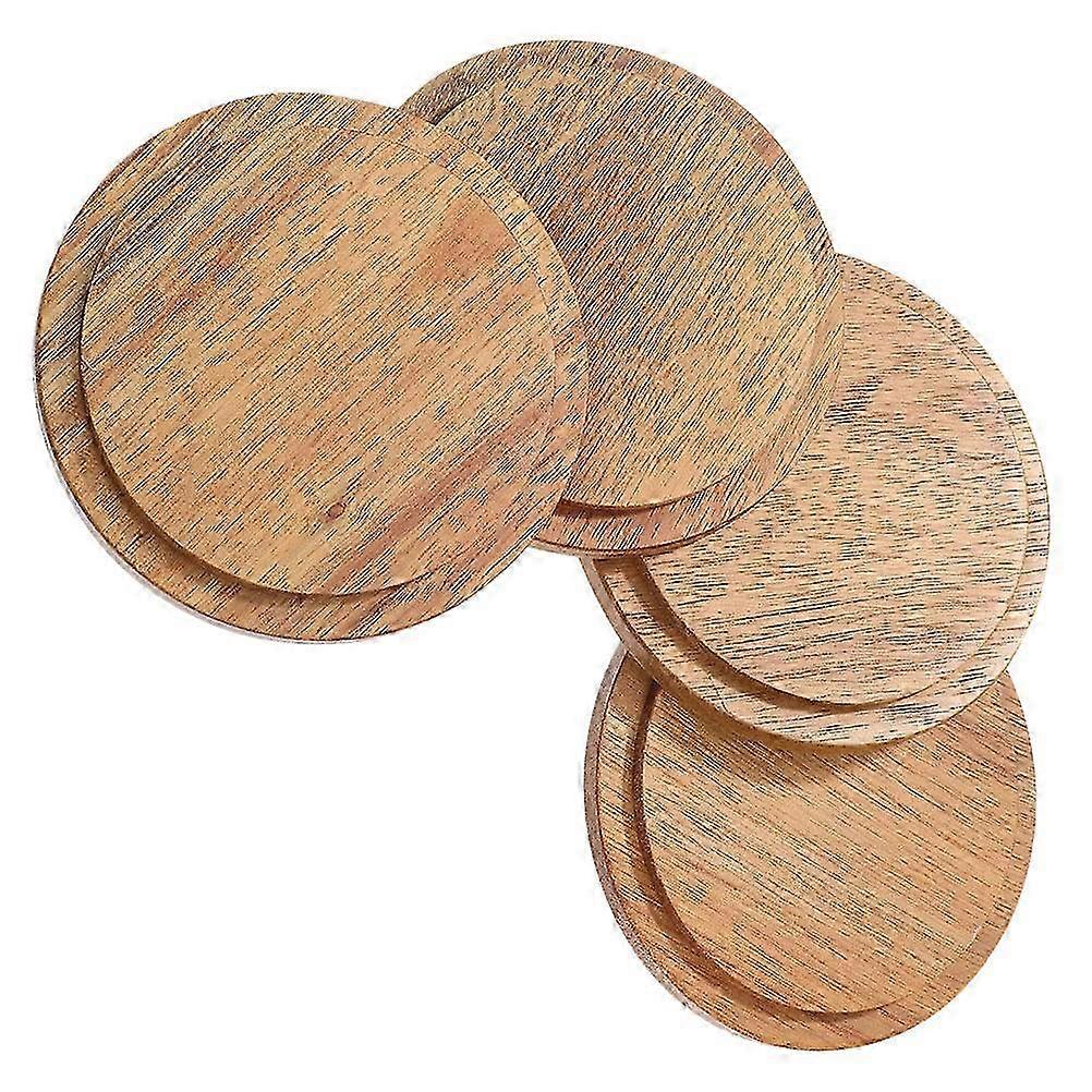 Kopplock Trälock För Glasmugg För Parfymflaskor Håller Fräschör 4st