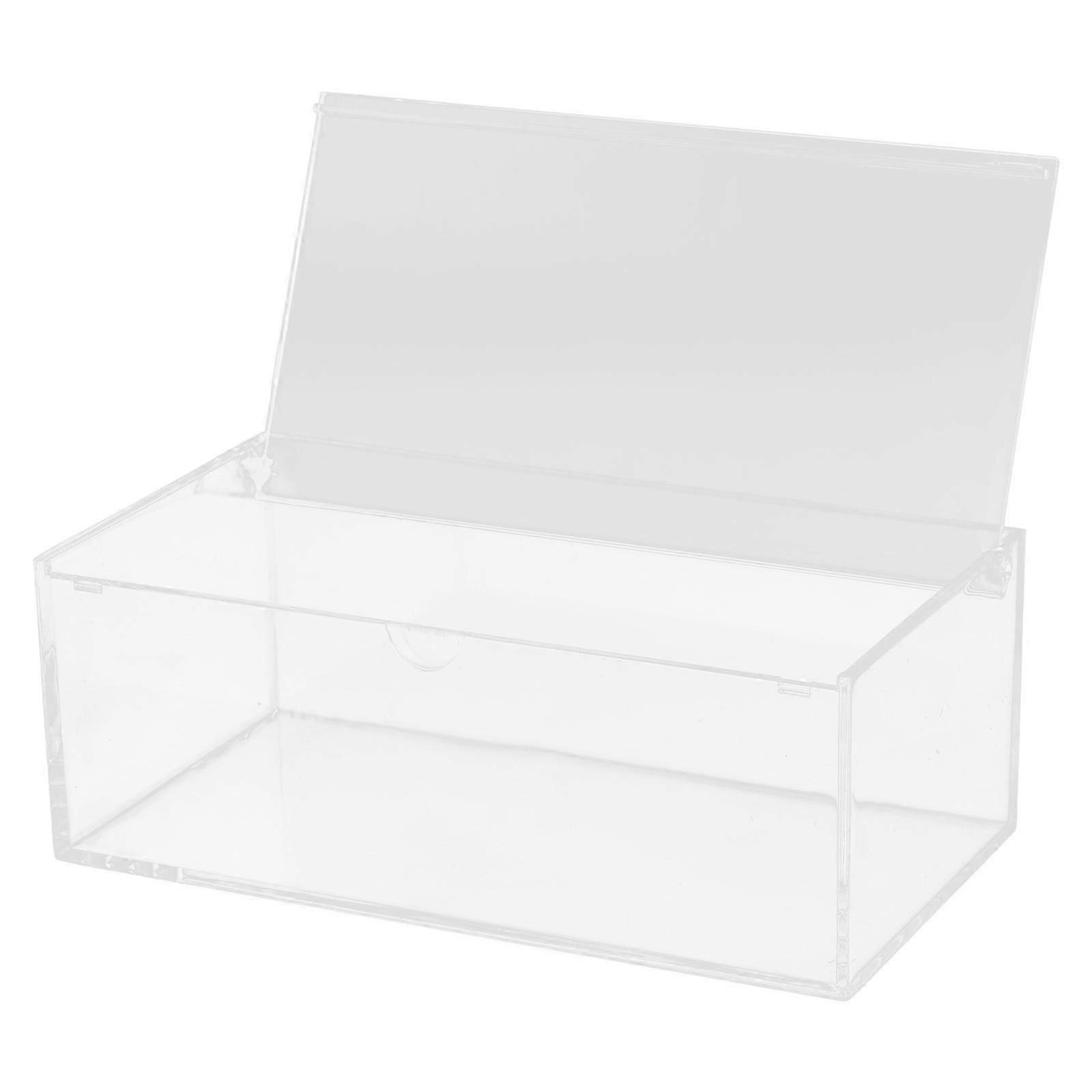Sundries Storage Box Clear Box with Lid for Dryer Sheet Storage Use