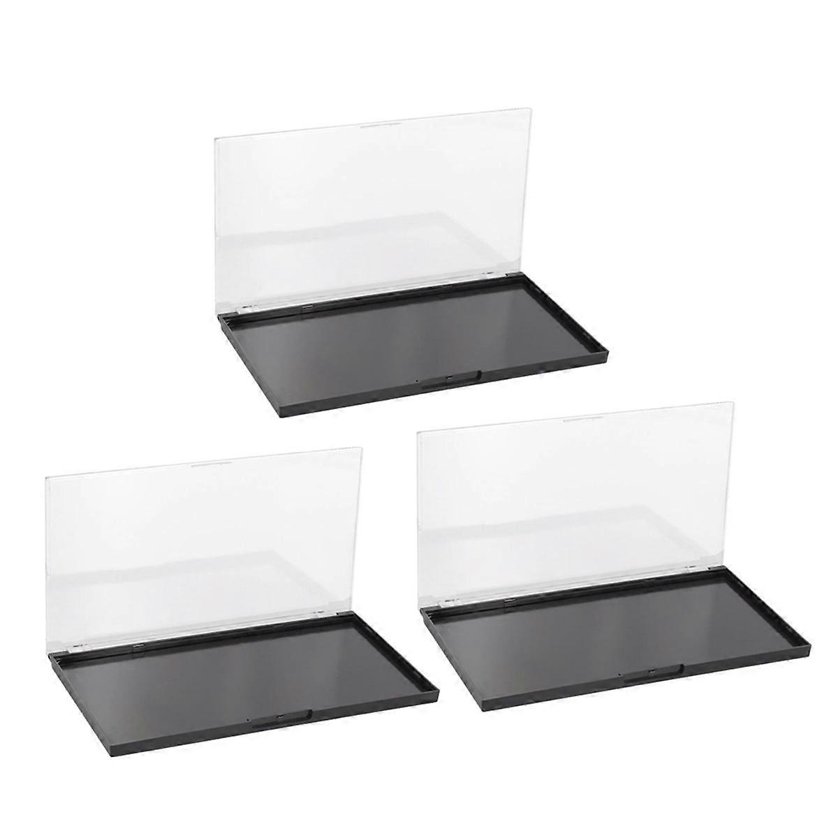 Magnetic Makeup Palette Frosted Clear Pack Empty