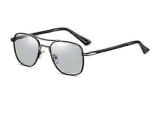 Occhiali da sole uomo e donna Square Polarized Polygon Mirrored Lens