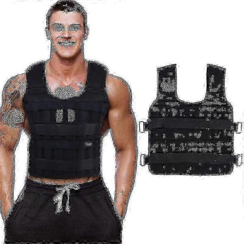 Adjustable 30kg Weight Vest for Boxing, Running, Training
