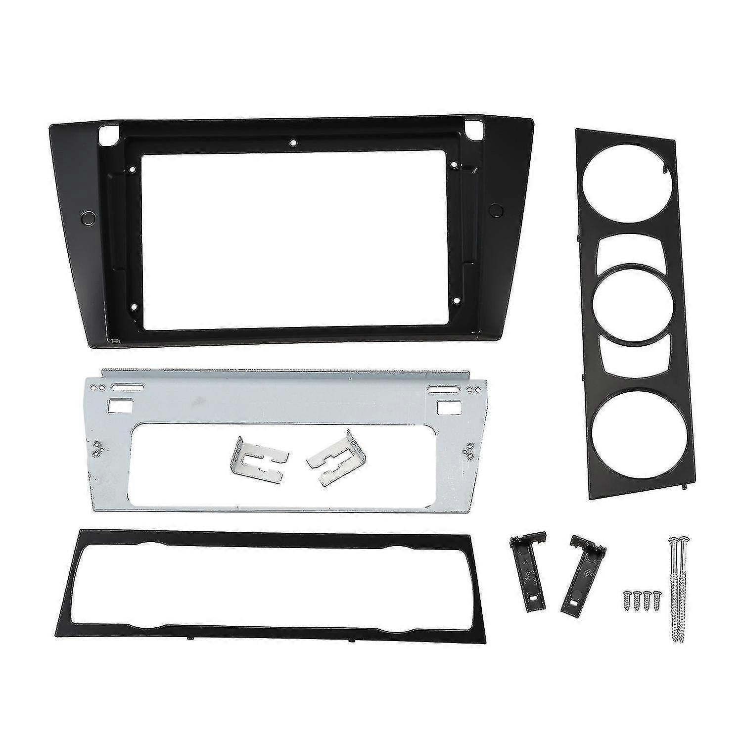 Rádio Carro Fascia For- E90 E91 9 polegadas Stereo Dvd Player Dashboard Kit Face Plate-yvan