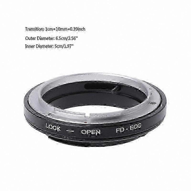 FD to EF EOS Mount Adapter Ring for  FD Lens to EF EOS Camera Camcorder
