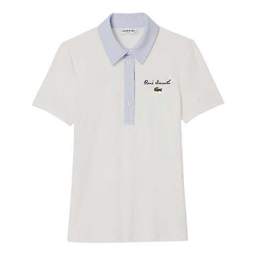 Lacoste Womens/Ladies Linen Regular Polo Shirt