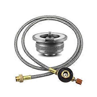 Gasadapter-Splitter-Konverter für Outdoor-Kocher zum Campen, Kochen und Picknicken