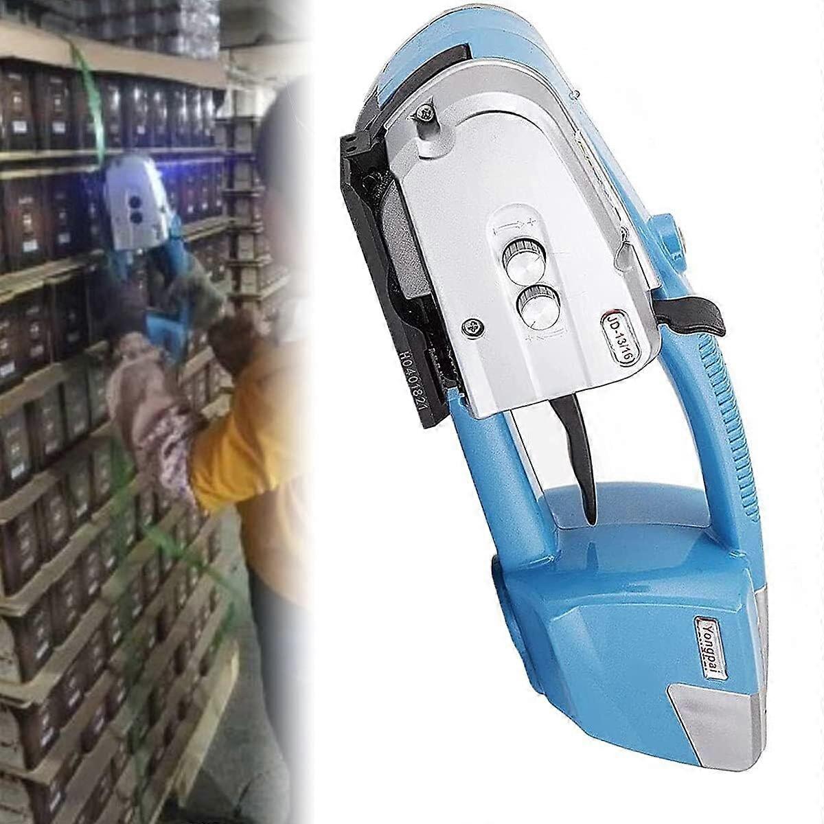 Electric Strapping Machine 1316mm Battery Powered, Automatic Welding Cutting, Handheld for PET PP