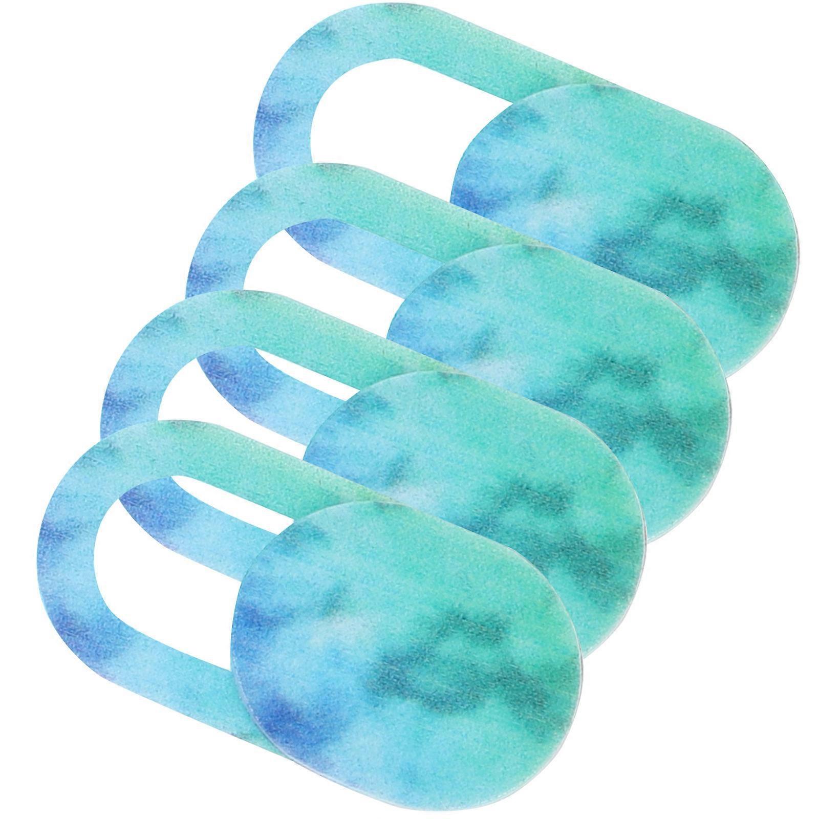 Laptop Camera Cover Slide for Protection Blue ABS Material with 4Pcs Set