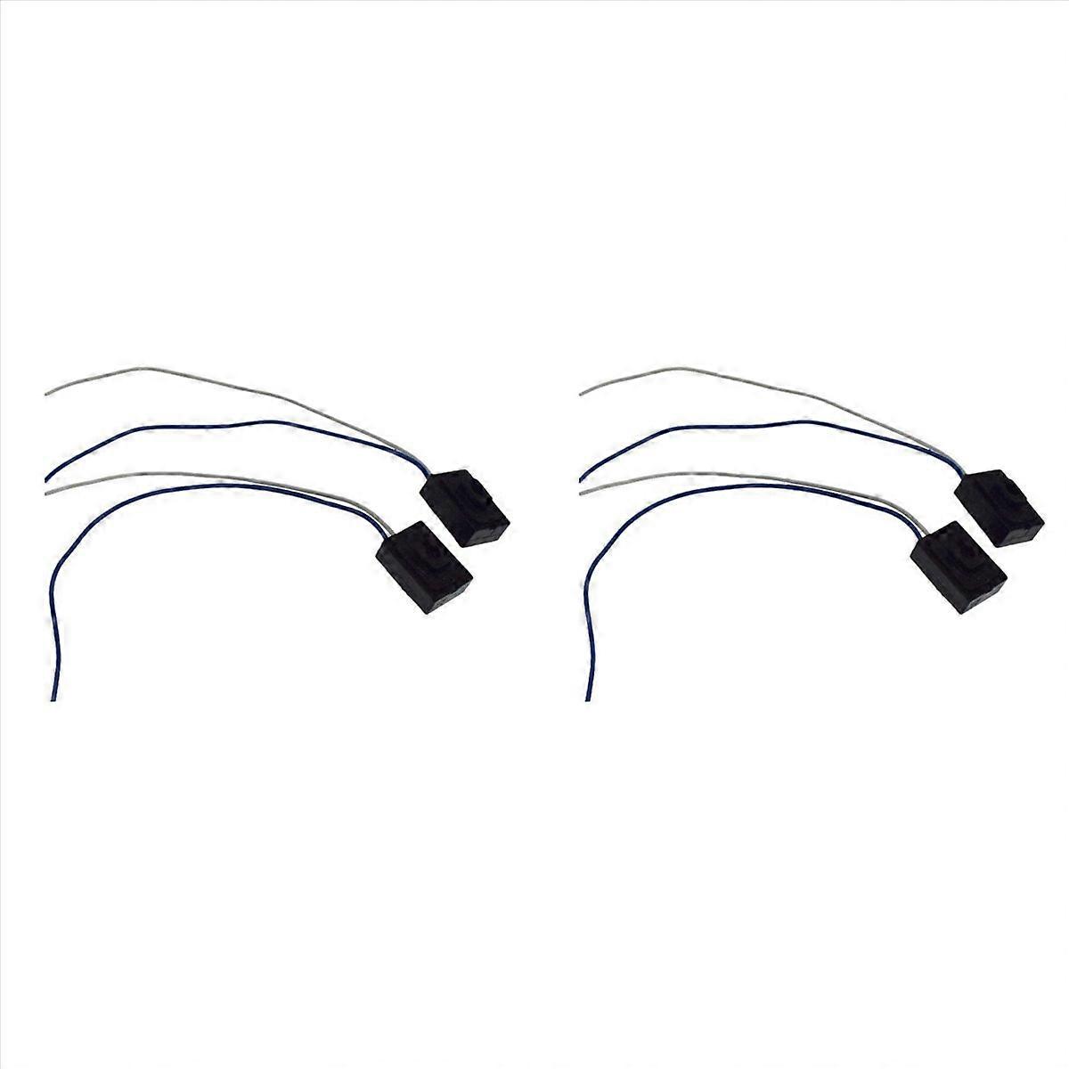 2x Front Exterior Door Inductive Handle Small Button For 