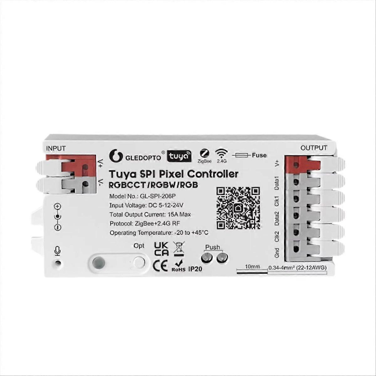  Tuya SPI Pixel LED Controller for Smart Life WiFi-206W
