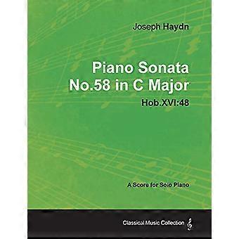 Joseph Haydn-Klaviersonate Nr.58 C-Dur-Hob.xvi: 48-A Partitur für Klavier solo