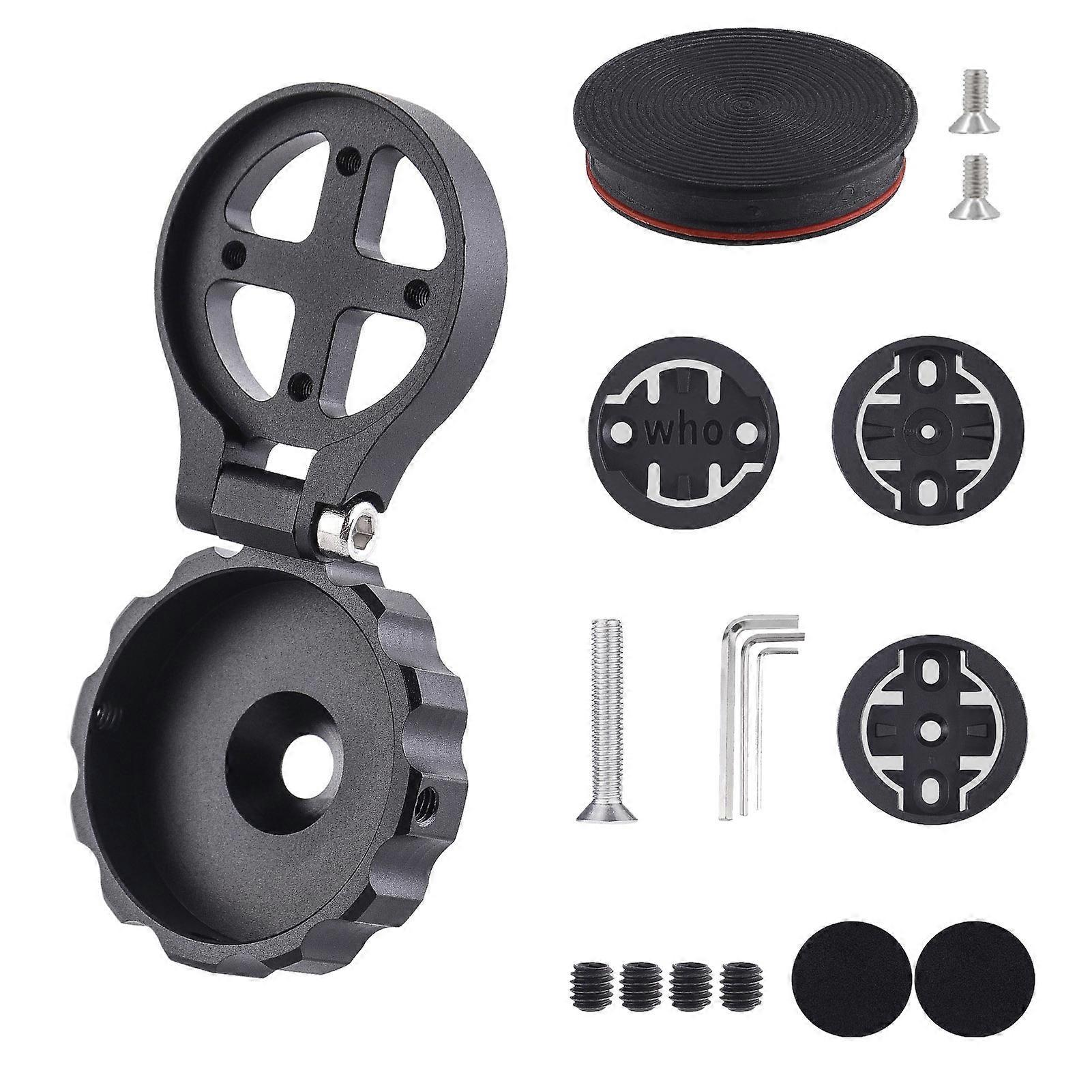 Bicycle Stem Top Cap Computer Mount - for AirTag Locator Holder