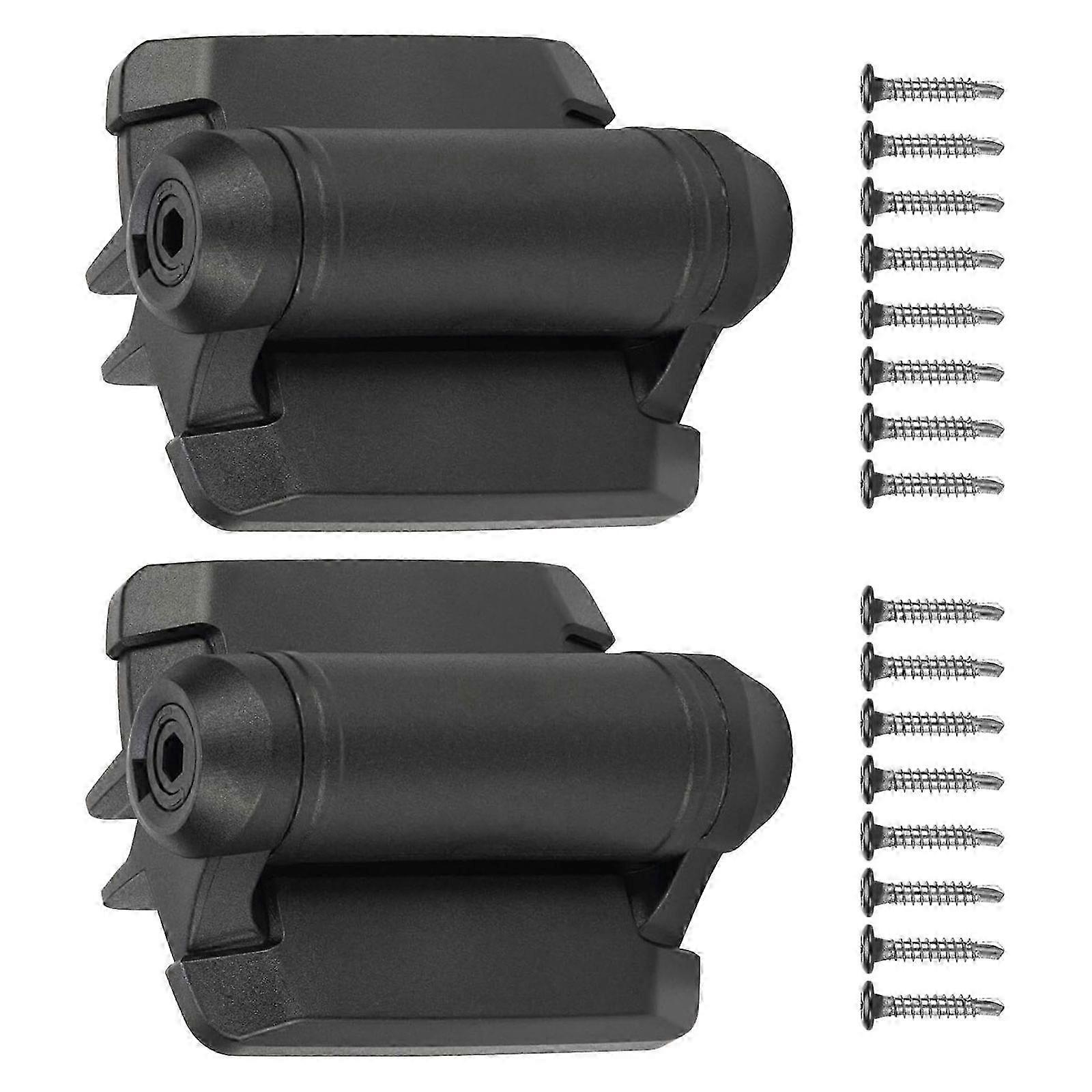 2Pcs Adjustable Tension Spring Hinge for Auto Closing Gate, Weather Resistant