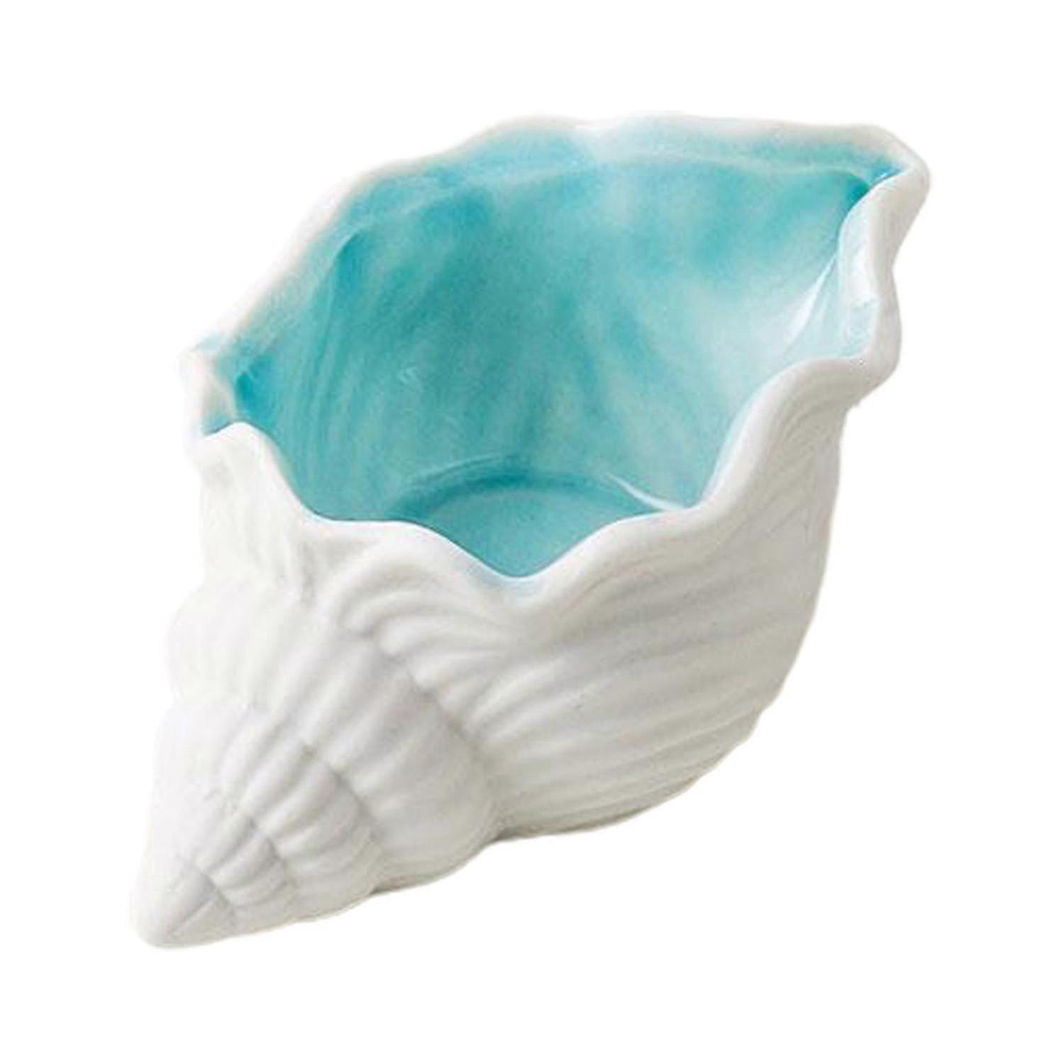 Ceramic Storage Shell Shape Multi-color Starfish Decorative Shell Ceramic Storage for Key
