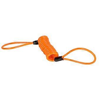 Disc Brake Lock Reminder Cable 120CM Retractable Steel Wire Bright Color Motorcycle Mountain Bike